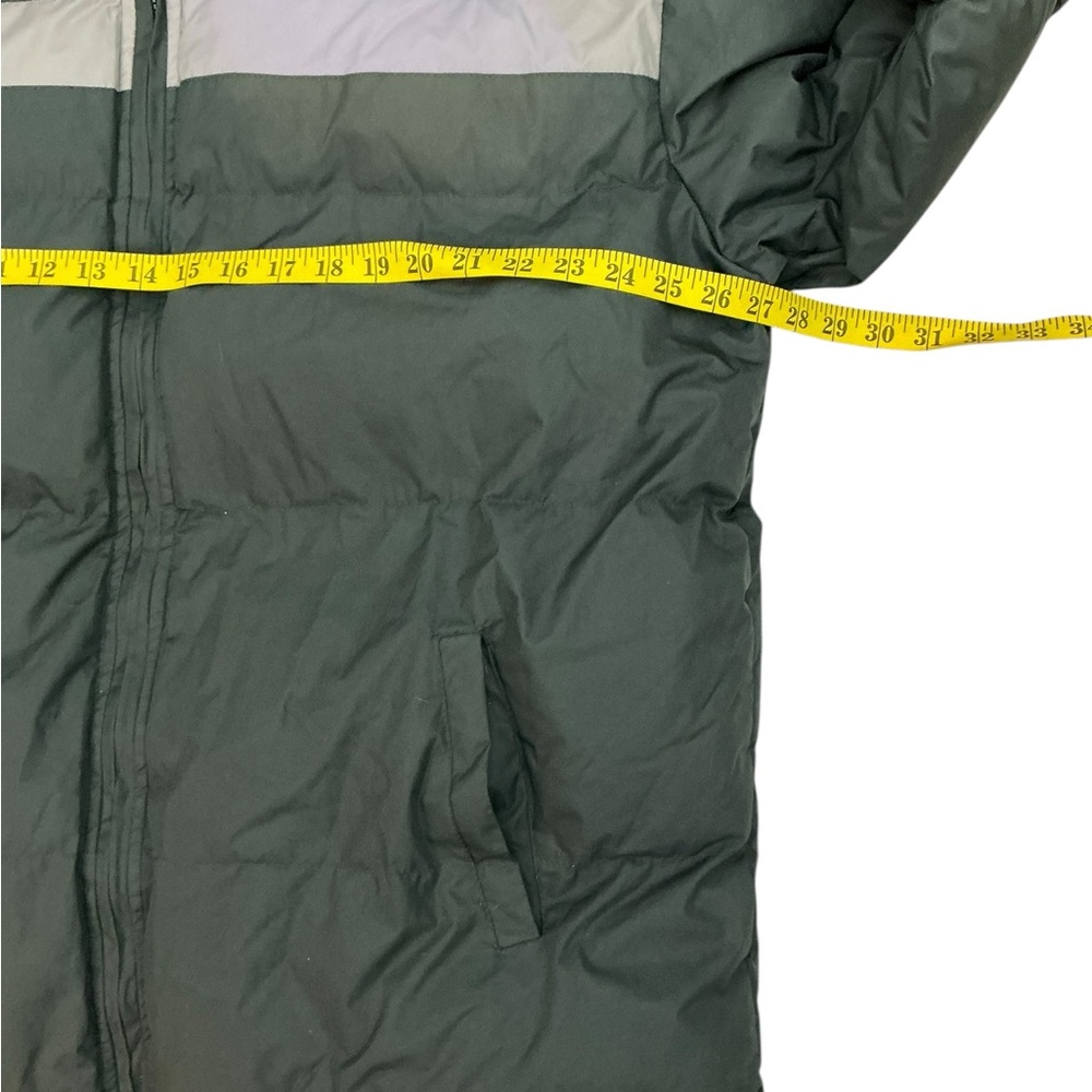 Totes Men’s Puffer Storm Jacket Winter Zip Up Coat Insulated Green Gray 2XL - Picture 7 of 16
